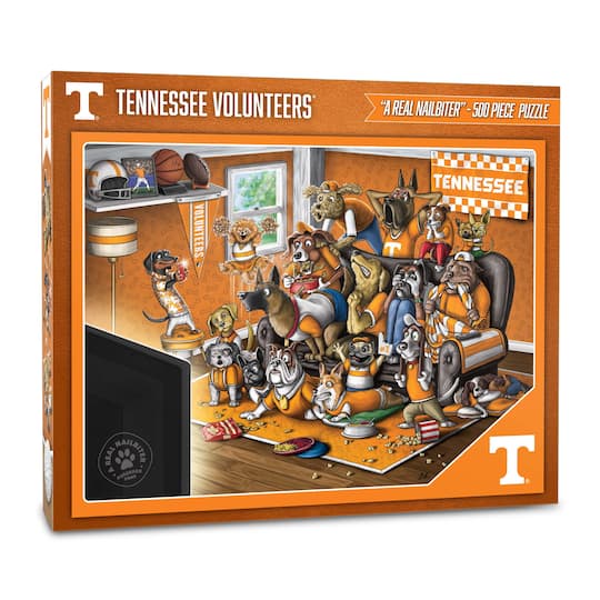 College Football Purebred Fans A Real Nailbiter 500 Piece Puzzle By Youthefan in Tennessee Volunteers | 18" x 24" | Michaels®
